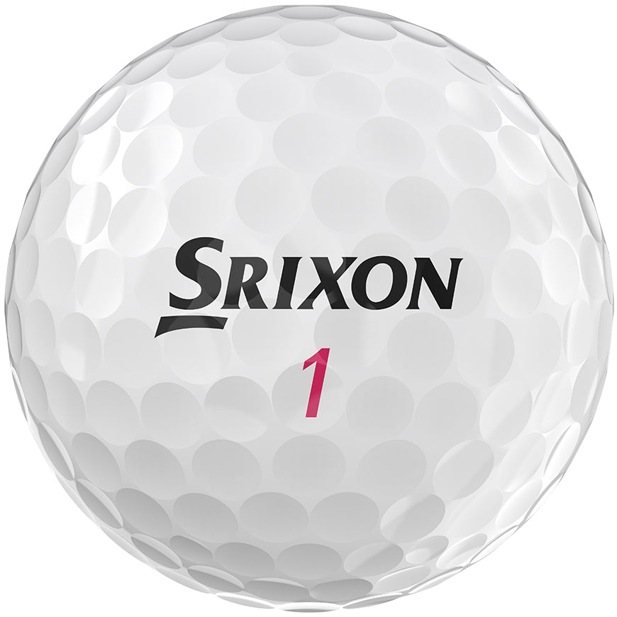 Srixon Ladies Soft Feel Golf Balls- Price includes 1 printed full colour logo