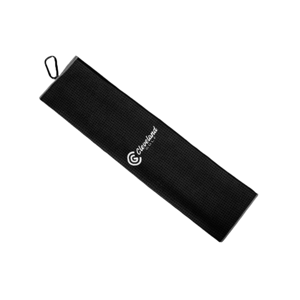 Cleveland Golf Tri-fold black towel