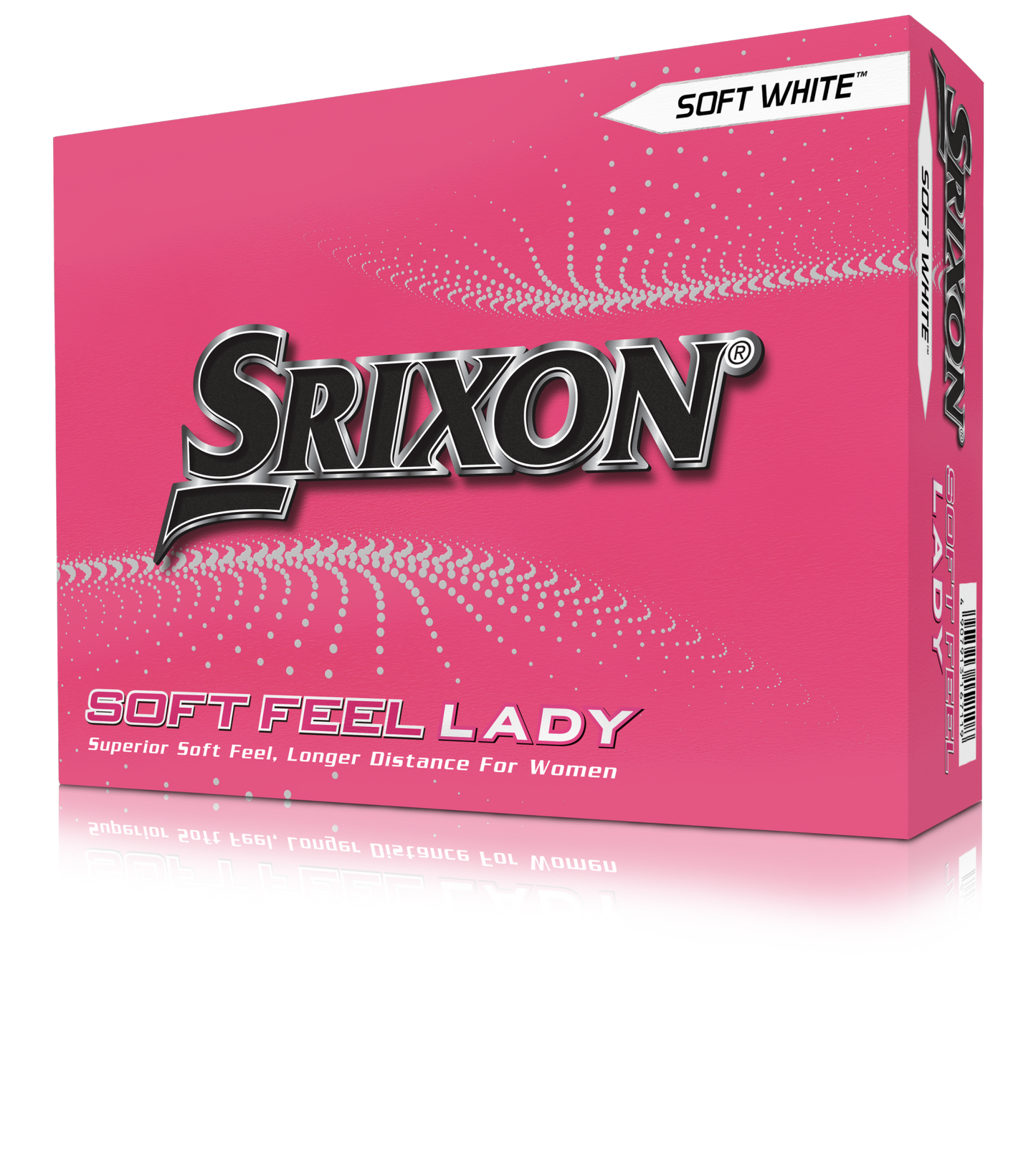 Srixon Ladies Soft Feel Golf Balls- Price includes 1 printed full colour logo