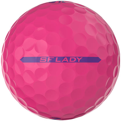 Srixon Ladies Soft Feel Golf Balls- Price includes 1 printed full colour logo
