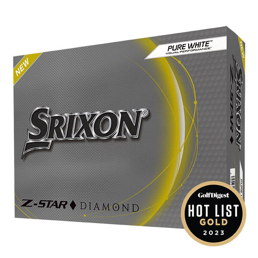 Srixon Z-Star Diamond 2 Golf Balls - Price includes 1 printed full colour logo