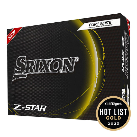 Srixon Z-Star Golf Balls - Price includes 1 printed full colour logo