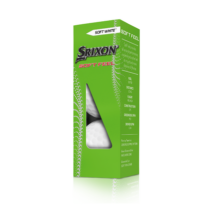 Srixon Soft Feel Golf Balls - Price includes 1 printed full colour logo