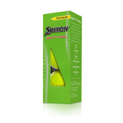 Srixon Soft Feel Golf Balls - Price includes 1 printed full colour logo